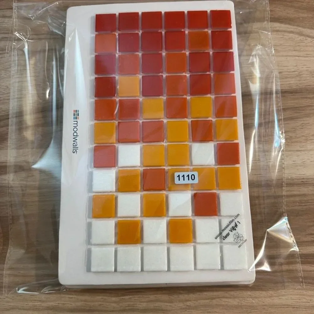 Modwalls Brio Gradient Glass Mosaic Tile Samples Lot 3 art craft wall